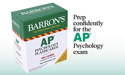 AP Psychology Flashcards (Barron's AP Prep) by McEntarffer P