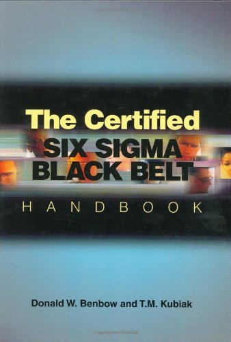 The Certified Six Sigma Black Belt Handbook