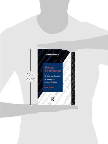 Textual Intervention: Critical and Creative Strategies for Literary Studies (Interface)