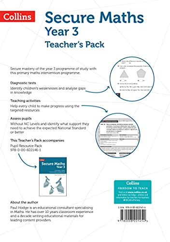 Secure Maths - Secure Year 3 Maths Teachers Pack: A Primary Maths Intervention Programme