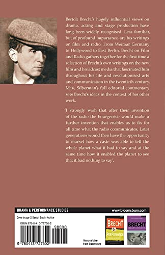 Brecht On Film & Radio (Diaries, Letters and Essays)