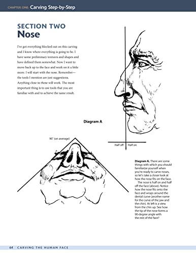 Carving the Human Face, Second Edition, Revised & Expanded: Capturing Character and Expression in Wood (Fox Chapel Publishing) Step-by-Step Tips & Techniques for Woodcarving Realistic Facial Features