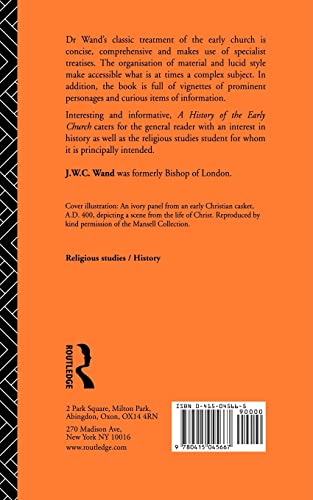 A History of the Early Church to AD 500