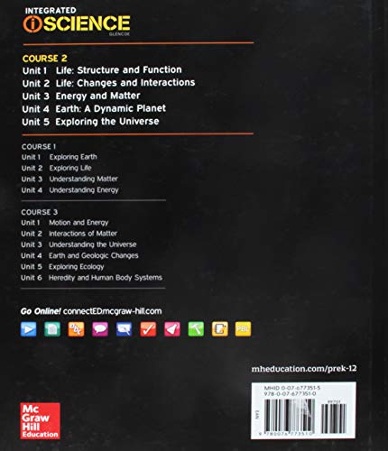 Integrated iScience, Course 2, Student Edition (INTEGRATED SCIENCE)