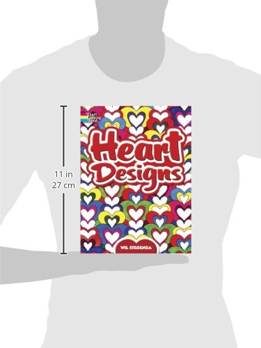 Heart Designs Coloring Book (Dover Romance Coloring Books)