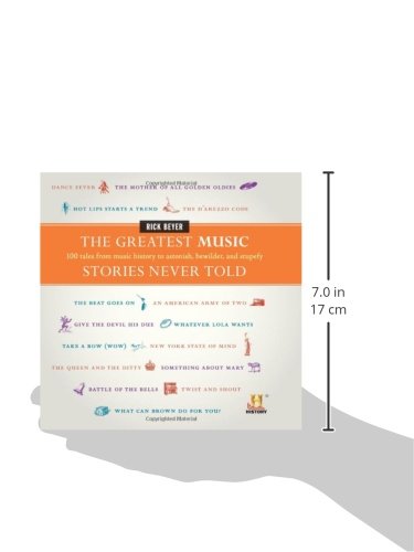 The Greatest Music Stories Never Told: 100 Tales from Music History to Astonish, Bewilder, and Stupefy (The Greatest Stories Never Told)