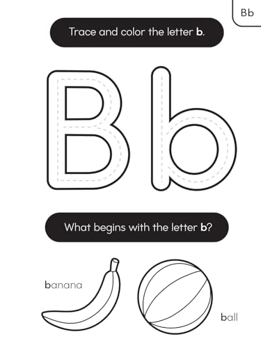 ABC Color and Learn: Letters, counting, shapes, tracing, and more! With tear-out pages! (My First Home Learning)