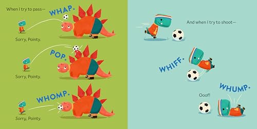 Tiny T. Rex Tries Soccer: A Tiny T. Rex Book-Includes Stickers Inside!