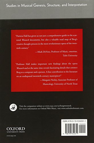 Berg's Wozzeck (Studies in Musical Genesis, Structure, and Interpretation)