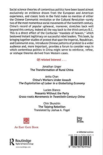 Challenging the Mandate of Heaven: Social Protest and State Power in China (Asia and the Pacific)