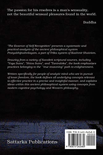 The Essence of Self-Recognition: Interpretation and Practical Notes — back cover