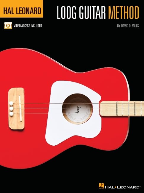 Hal Leonard - Loog Guitar Method - David D. Mills  Guitar Educational Sheet Music Songbook  Learn 3-String Guitar Basics with Video Demonstrations  Beginner-Friendly Guitar Method