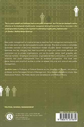 New Public Management: An Introduction