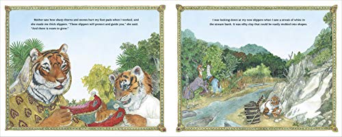 The Tale of the Tiger Slippers by Brett, Jan