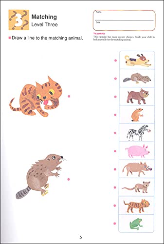 Kumon K & Up Same and Different (Kumon Thinking Skills Workbooks)