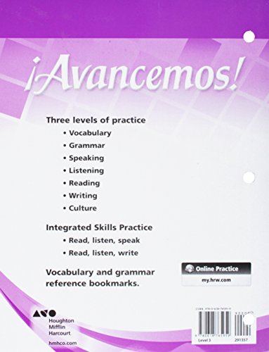 Cuaderno Practica por niveles Student Edition Level 3 (Avanc