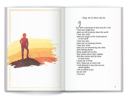 To My Son with Love by Susan Polis Schutz, A Sentimental and Inspiring Gift Book for a Son's Birthday, Graduation, Christmas, or Just to Say "I Love You" from Blue Mountain Arts