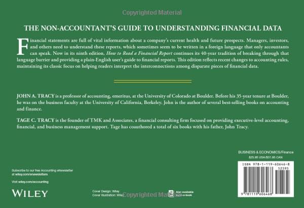 How to Read a Financial Report: Wringing Vital Signs Out of the Numbers