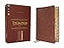 NKJV, Thompson Chain-Reference Bible, Leathersoft, Brown, Red Letter, Thumb Indexed, Comfort Print