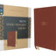 NIV, Wide Margin Bible (A Bible that Welcomes Note-Taking), Leathersoft, Brown, Red Letter, Comfort Print