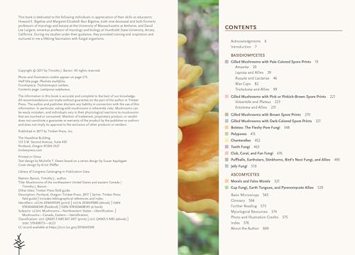 Mushrooms of the Northeastern United States and Eastern Canada (A Timber Press Field Guide)