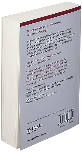 Metamorphoses (Oxford World's Classics) by Ovid