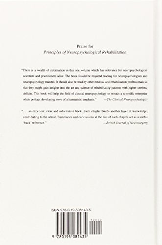 Principles of Neuropsychological Rehabilitation