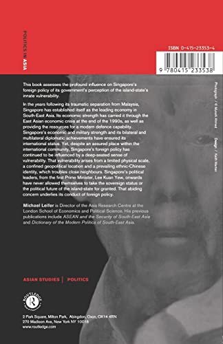 Singapore's Foreign Policy: Coping with Vulnerability (Politics in Asia)