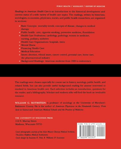Readings In American Health Care: Current Issues In Socio-Historical Perspective