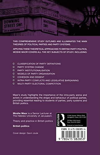 Political Parties and Party Systems (Theory and Practice in British Politics)