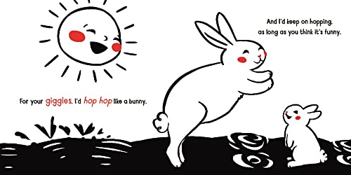 For Your Smile: A High Contrast Book For Newborns (A Love Poem Your Baby Can See)