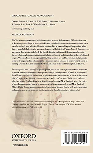 Racial Crossings: Race, Intermarriage, and the Victorian British Empire (Oxford Historical Monographs)