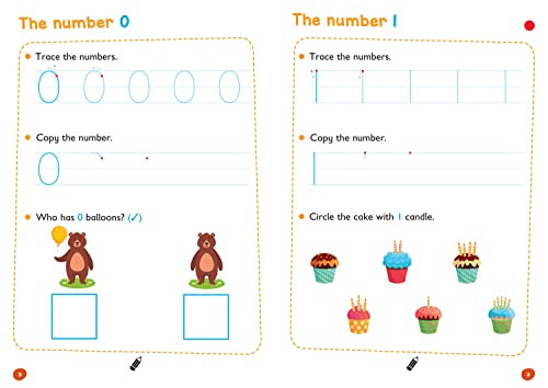 Numbers 0-20: Wipe-Clean Activity Book (Collins Easy Learning Preschool)