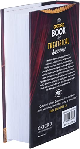 The Oxford Book of Theatrical Anecdotes