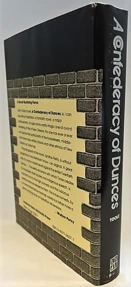 Confederacy of Dunces — back cover