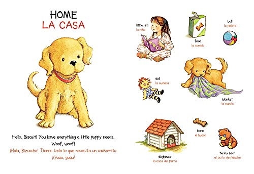 Biscuits Big Word Book in English and Spanish: Bilingual English-Spanish