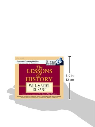 The Lessons of History (Will Durant Audio Library) by Durant