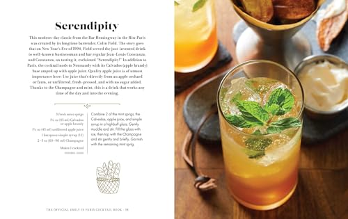 The Official Emily in Paris Cocktail Book: Glamorous Mixed Drinks for Any Time of Day