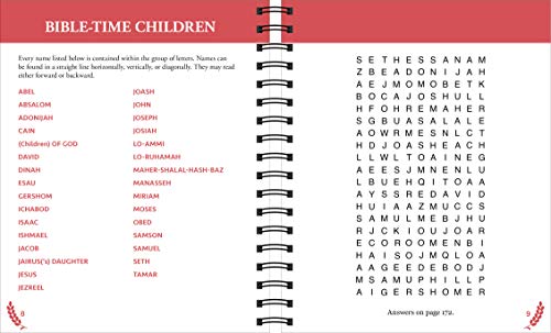 Brain Games - Large Print Bible Word Search (Red) (Brain Games - Bible)
