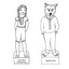 Once Upon a Paper Doll: Color Your Own Fairy Tale Paper Dolls (Happy Fox Books) 18 Dolls with 46 Outfits from 9 Favorite Fairy Tales: Cinderella, Beauty and the Beast, Alice in Wonderland, and More