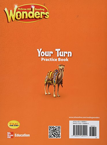 Reading Wonders, Grade 3, Your Turn Practice Book (ELEMENTARY CORE READING)