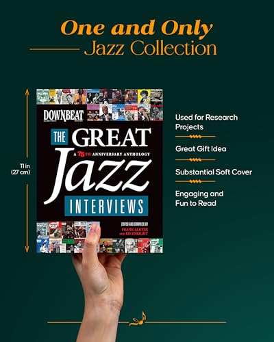 DownBeat - The Great Jazz Interviews: A 75th Anniversary Anthology - Jazz Book with Interviews, Insights, and Photographs