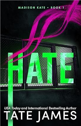 Madison Kate Series 4 Books Collection Set By Tate James (Hate, Liar, Fake, Kate)