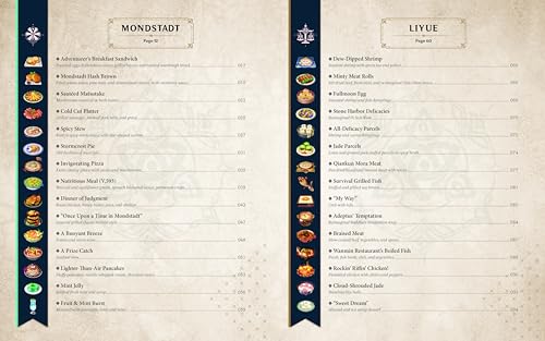 Genshin Impact Official Cookbook: Culinary Journeys Across Teyvat