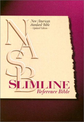 Slimline Reference Bible: New American Standard Update / Black Bonded Leather