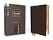 NASB, Single-Column Reference Bible, Wide Margin, Leathersoft, Brown, 1995 Text, Comfort Print