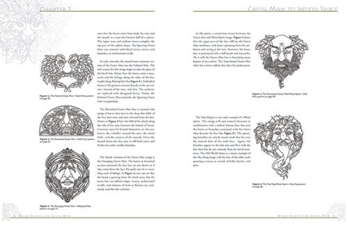 Wood Spirits and Green Men: A Design Sourcebook for Woodcarvers and Other Artists