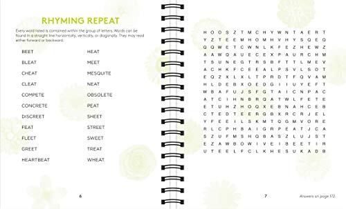 Brain Games - Mindfulness Word Search (Yellow)