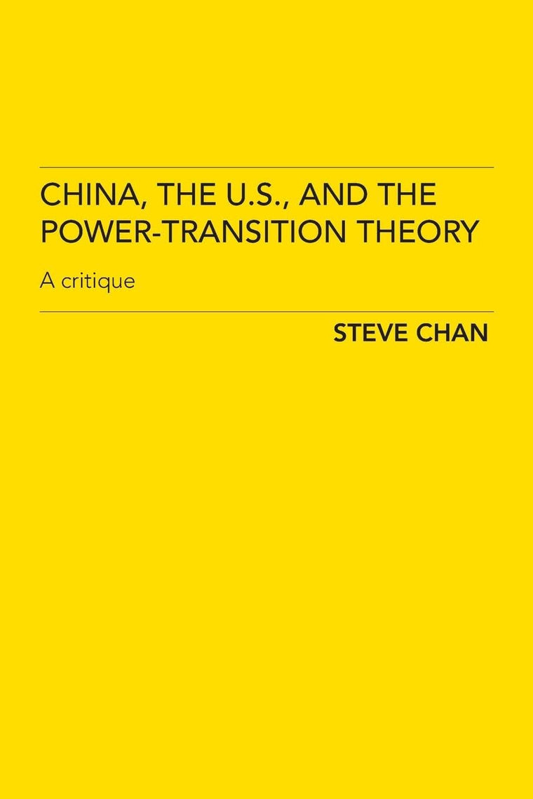 China Us & Power Transition Theory