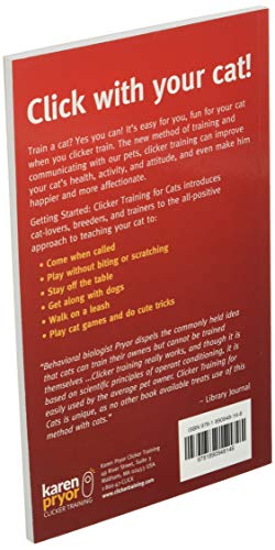 Clicker Training for Cats (Karen Pryor Clicker Books)